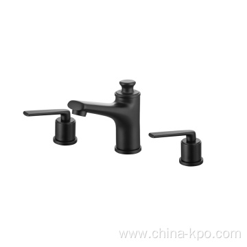 Chrome Double Handle Basin Mixer